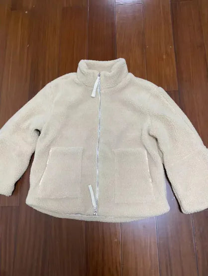 Celeste Luxe Women's Stand Collar Wool-Padded Coat