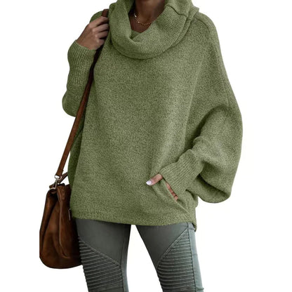 Sable Cozy Loose-Fit Lantern Sleeve Sweater