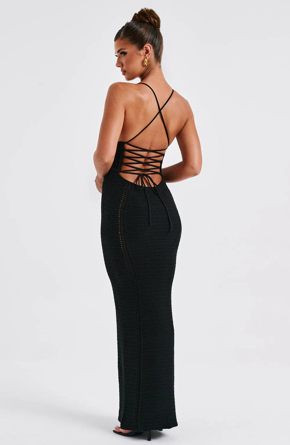 Lorea Serene Backless Maxi Dress