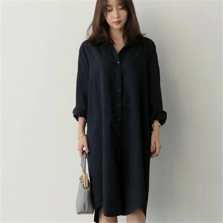 Serene Mid-length Loose Shirt