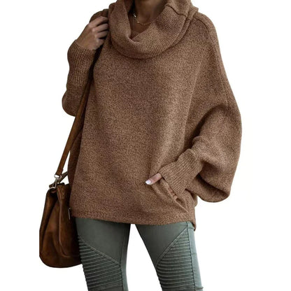 Sable Cozy Loose-Fit Lantern Sleeve Sweater